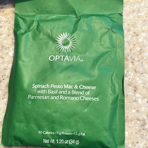 Optavia lot of 9 Spinach Pesto Mac & Cheese with Basil and Cheese “expired”